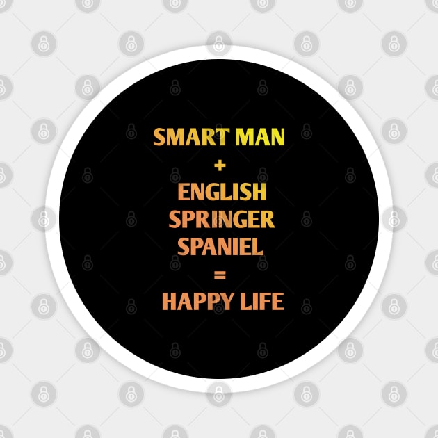 English Springer spaniel Magnet by BlackMeme94